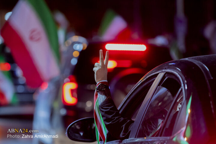 تجمع شبانه مردمی میدان تجریش
