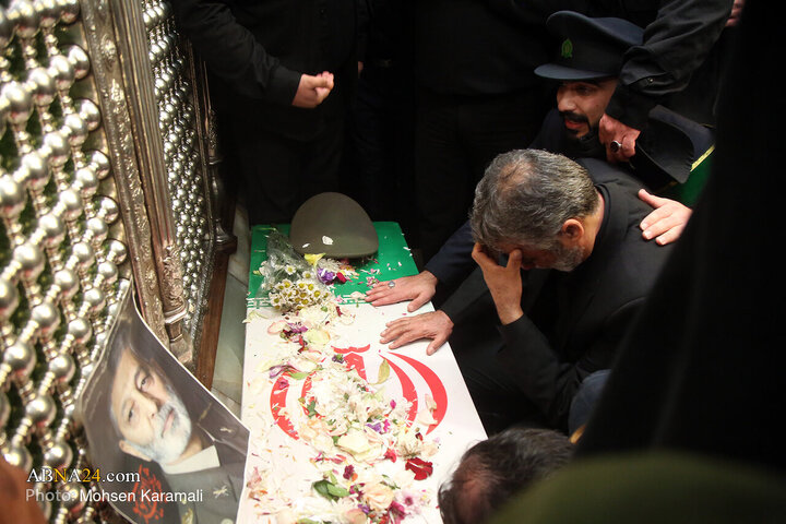 ویدیو | پیام مردم در شب وداع با فرمانده شهیدشان، سید عبدالرحیم موسوی