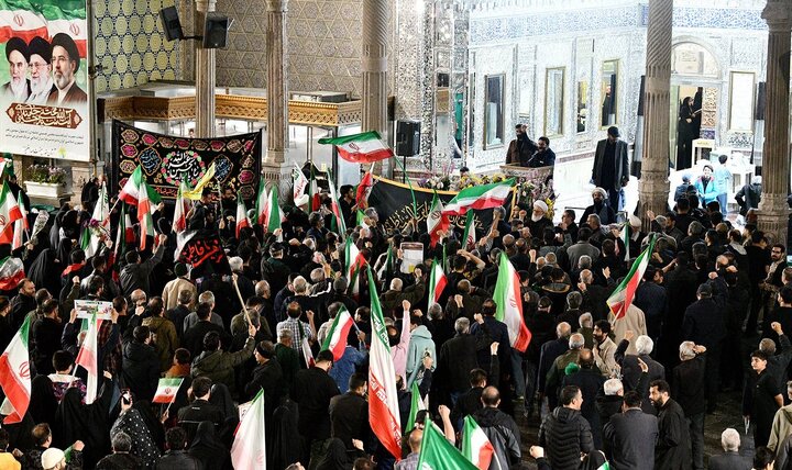 گزارش تصویری/ اجتماع عاشقان حضرت عبدالعظیم(ع)