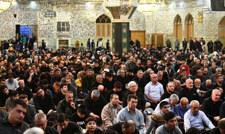 گزارش تصویری/ مراسم شب وفات حضرت عبدالعظیم(ع)