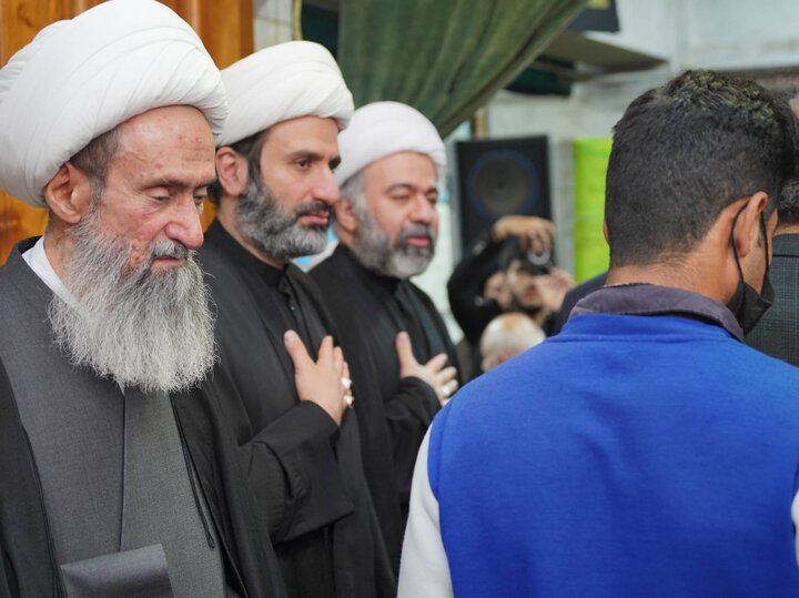 گزارش تصویری | مراسم چهلمین روز ارتحال آیت‌الله محمدرضا مامقانی در شهر مشهد