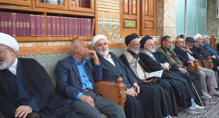 مراسم بزرگداشت آیت الله مامقانی در مشهد