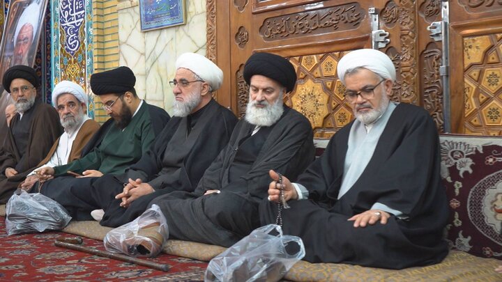 مراسم بزرگداشت آیت الله مامقانی در مشهد