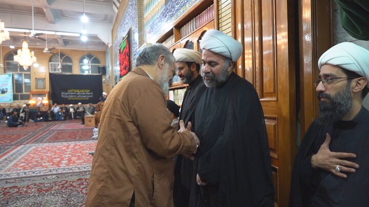 مراسم بزرگداشت آیت الله مامقانی در مشهد