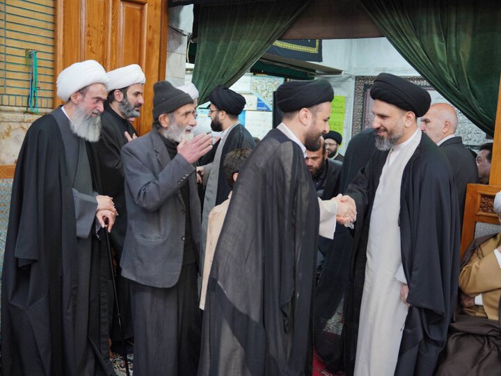 مراسم بزرگداشت آیت الله مامقانی در مشهد