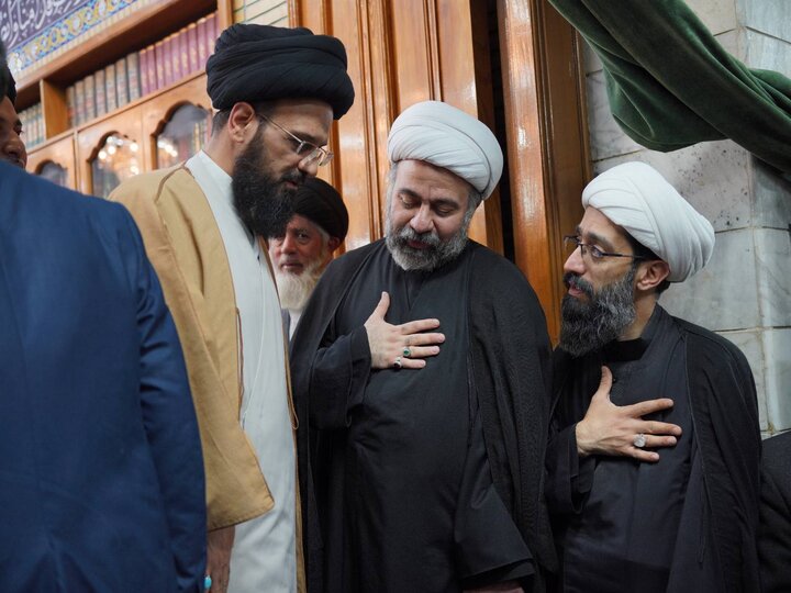 مراسم بزرگداشت آیت الله مامقانی در مشهد