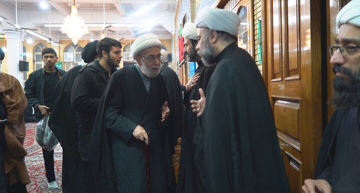 مراسم بزرگداشت آیت الله مامقانی در مشهد
