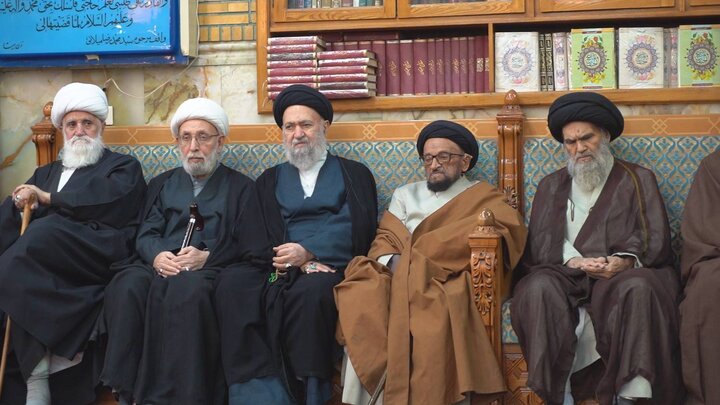 مراسم بزرگداشت آیت الله مامقانی در مشهد