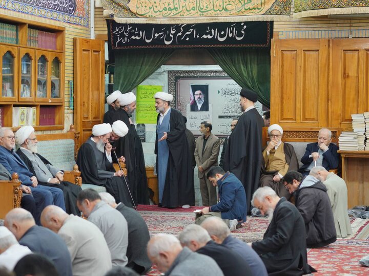 مراسم بزرگداشت آیت الله مامقانی در مشهد