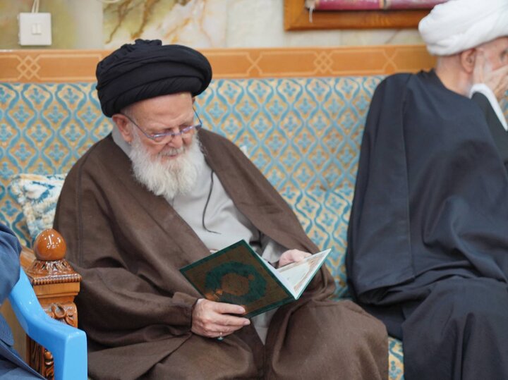 مراسم بزرگداشت آیت الله مامقانی در مشهد