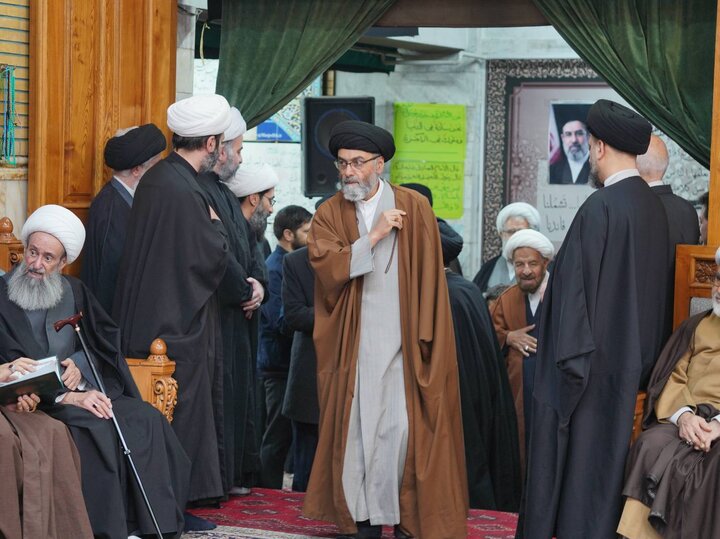 مراسم بزرگداشت آیت الله مامقانی در مشهد