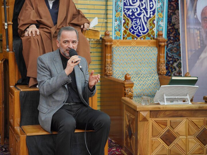 مراسم بزرگداشت آیت الله مامقانی در مشهد
