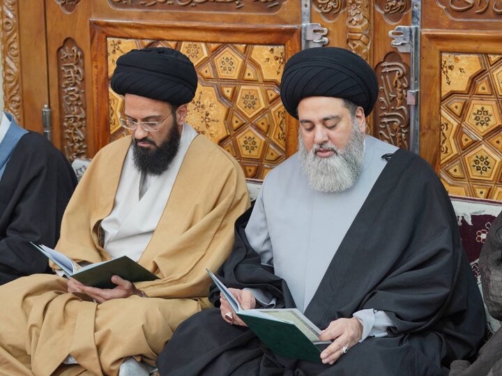 مراسم بزرگداشت آیت الله مامقانی در مشهد