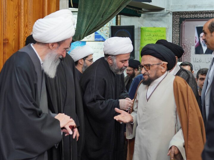 مراسم بزرگداشت آیت الله مامقانی در مشهد