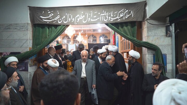 مراسم بزرگداشت آیت الله مامقانی در مشهد