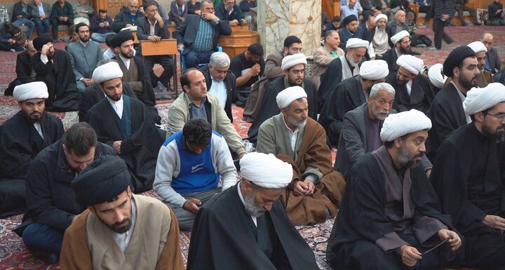 مراسم بزرگداشت آیت الله مامقانی در مشهد
