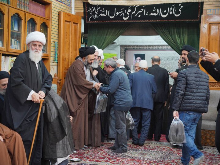 مراسم بزرگداشت آیت الله مامقانی در مشهد