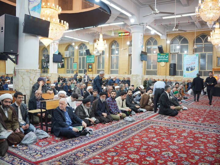 مراسم بزرگداشت آیت الله مامقانی در مشهد