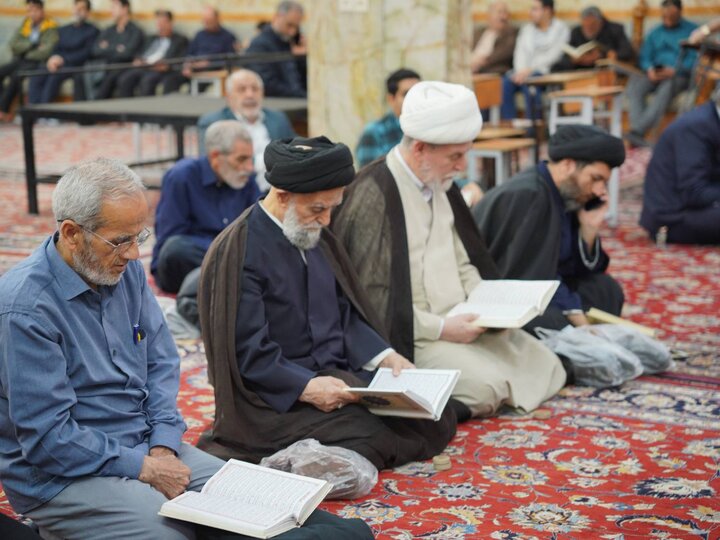 مراسم بزرگداشت آیت الله مامقانی در مشهد