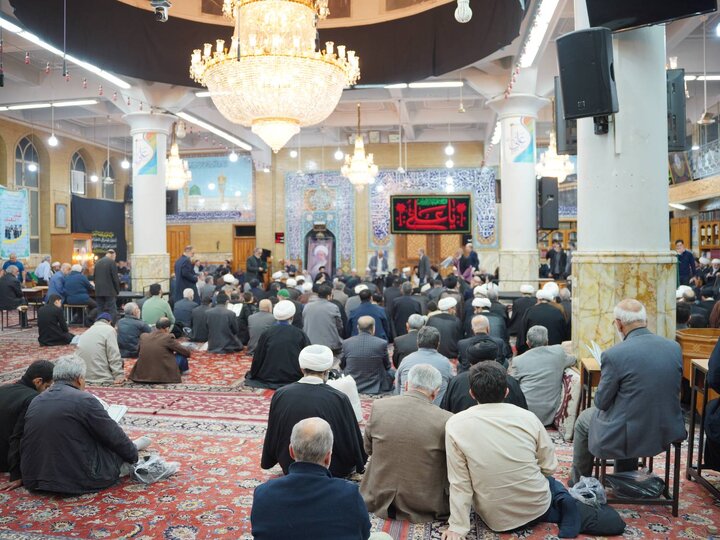 مراسم بزرگداشت آیت الله مامقانی در مشهد