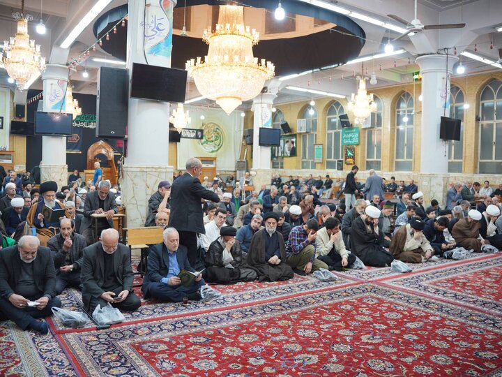 مراسم بزرگداشت آیت الله مامقانی در مشهد