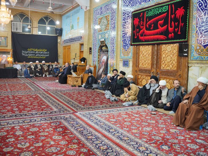 مراسم بزرگداشت آیت الله مامقانی در مشهد