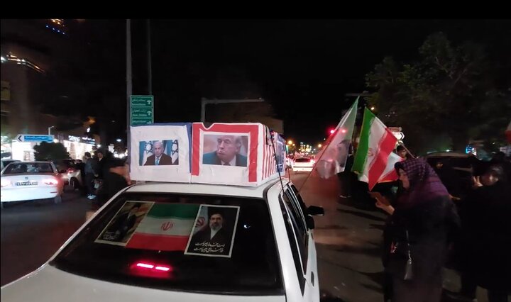 ویدیو | حال و هوای تجمعات مردمی در دفاع از انقلاب اسلامی