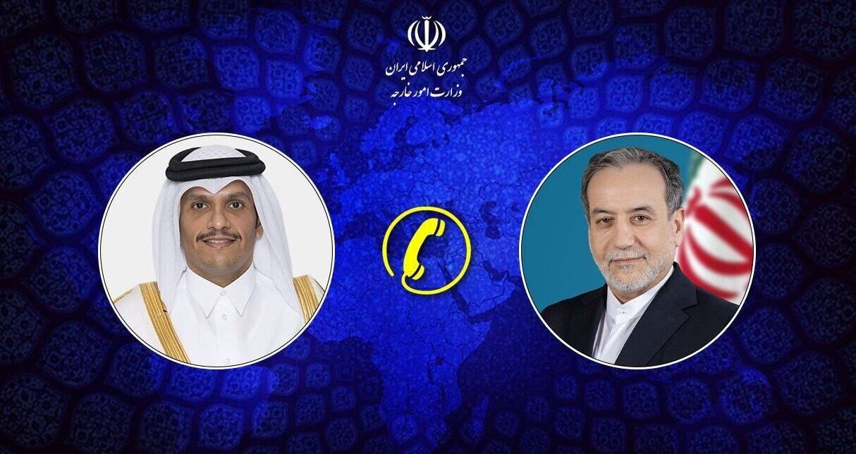 Iran, Qatar FMs discuss regional development over phone