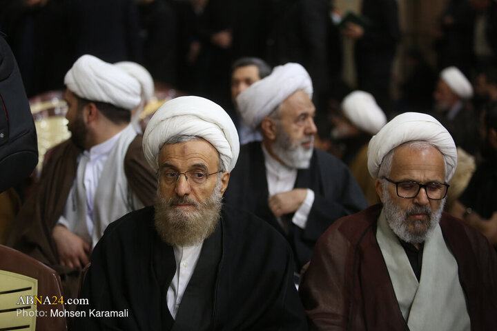 بزرگداشت چهلمین روز شهادت آیت‌الله خامنه‌ای در حرم حضرت معصومه (س)