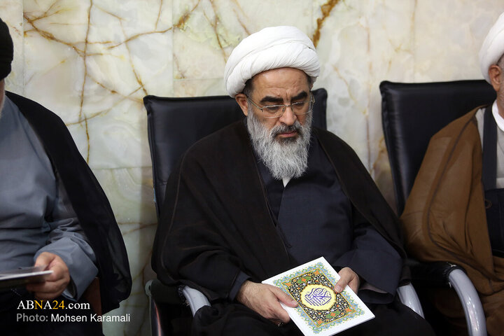 بزرگداشت چهلمین روز شهادت آیت‌الله خامنه‌ای در حرم حضرت معصومه (س)