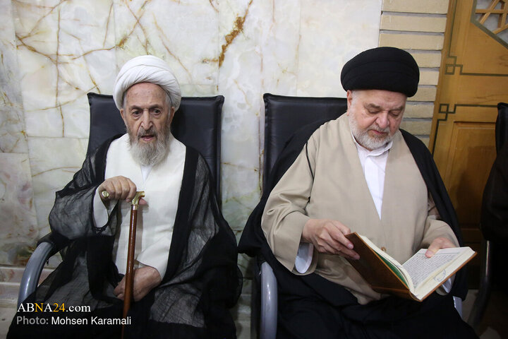 بزرگداشت چهلمین روز شهادت آیت‌الله خامنه‌ای در حرم حضرت معصومه (س)