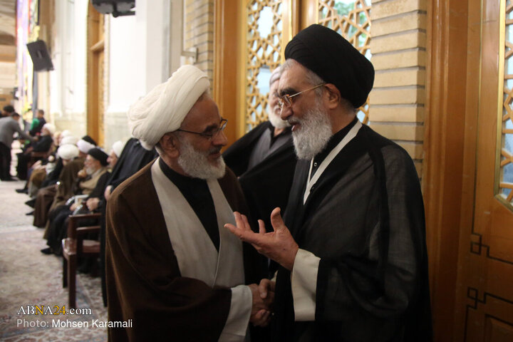 بزرگداشت چهلمین روز شهادت آیت‌الله خامنه‌ای در حرم حضرت معصومه (س)