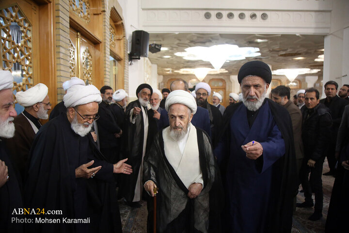 بزرگداشت چهلمین روز شهادت آیت‌الله خامنه‌ای در حرم حضرت معصومه (س)