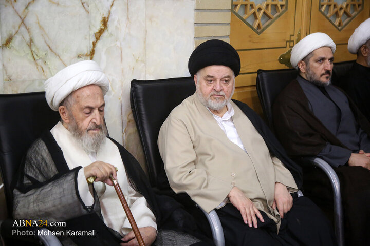 بزرگداشت چهلمین روز شهادت آیت‌الله خامنه‌ای در حرم حضرت معصومه (س)