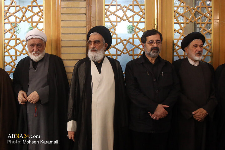 بزرگداشت چهلمین روز شهادت آیت‌الله خامنه‌ای در حرم حضرت معصومه (س)