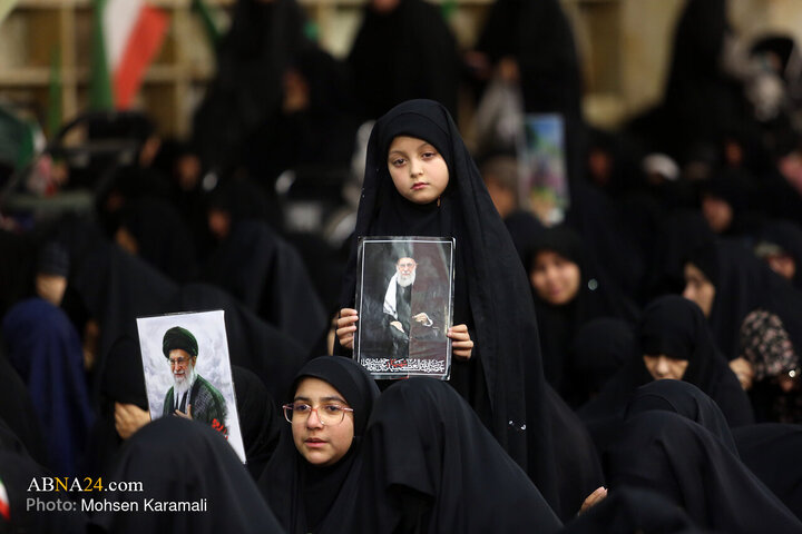 Photos: Commemoration of 40th Day of Ayatollah Khamenei's Martyrdom held at Hazrat Masoumeh shrine