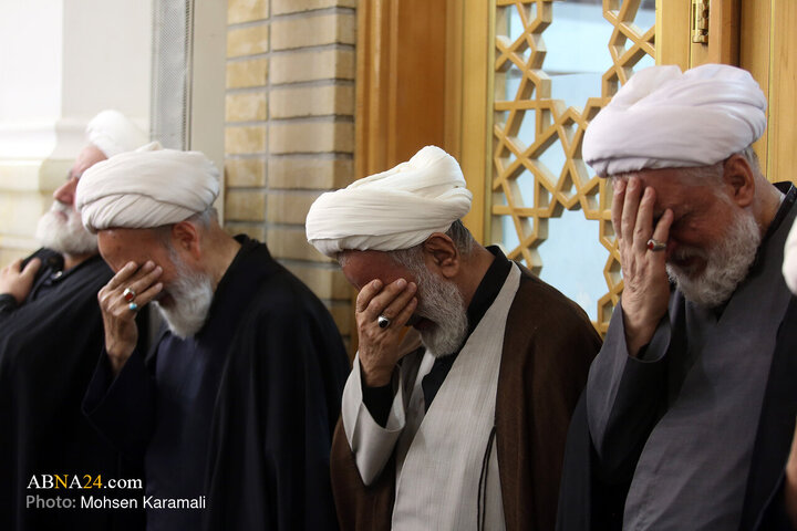 Photos: Commemoration of 40th Day of Ayatollah Khamenei's Martyrdom held at Hazrat Masoumeh shrine