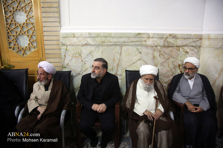 Photos: Commemoration of 40th Day of Ayatollah Khamenei's Martyrdom held at Hazrat Masoumeh shrine