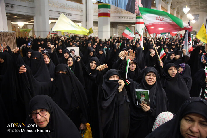 Photos: Commemoration of 40th Day of Ayatollah Khamenei's Martyrdom held at Hazrat Masoumeh shrine