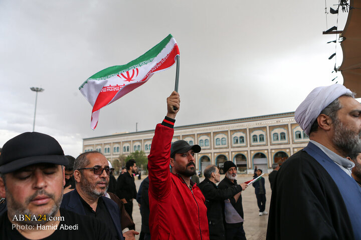 Photos: Funeral ceremony of 12 Martyrs of American-Zionist Aggression in Qom