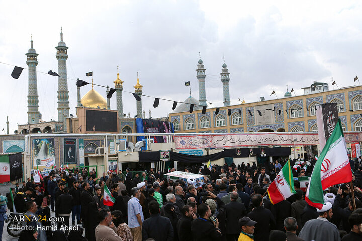 Photos: Funeral ceremony of 12 Martyrs of American-Zionist Aggression in Qom