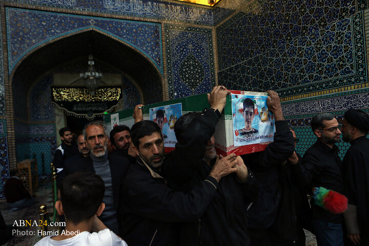 Photos: Funeral ceremony of 12 Martyrs of American-Zionist Aggression in Qom