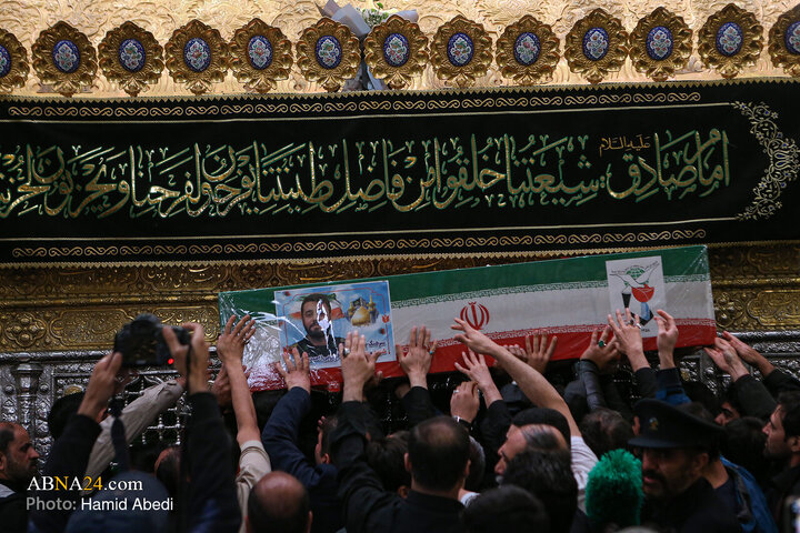 Photos: Funeral ceremony of 12 Martyrs of American-Zionist Aggression in Qom