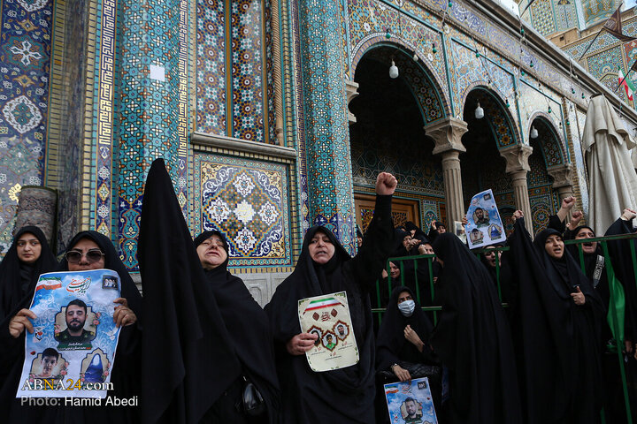 Photos: Funeral ceremony of 12 Martyrs of American-Zionist Aggression in Qom