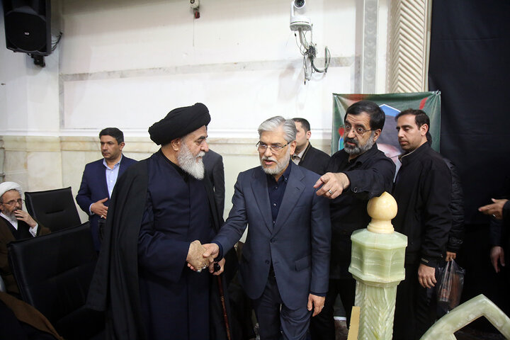 بزرگداشت چهلمین روز شهادت آیت‌الله خامنه‌ای در حرم حضرت معصومه (س)