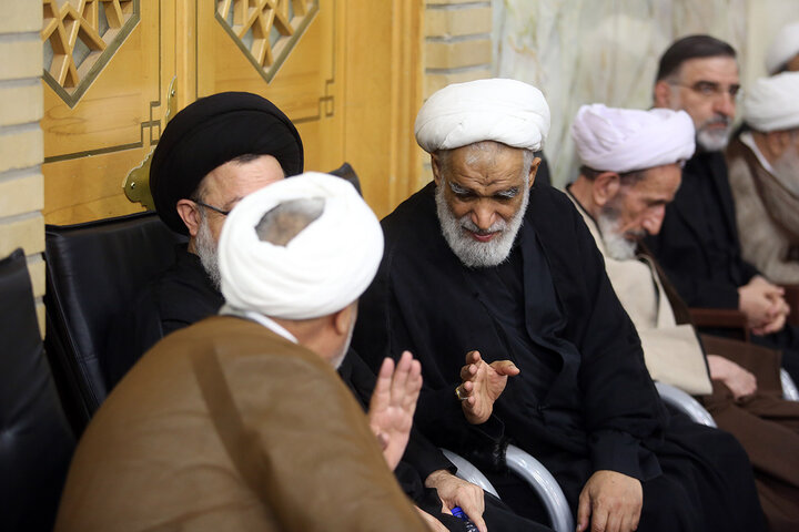 بزرگداشت چهلمین روز شهادت آیت‌الله خامنه‌ای در حرم حضرت معصومه (س)