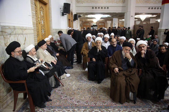 تصاویر | بزرگداشت چهلمین روز شهادت رهبر شهید امت در حرم حضرت معصومه (س)