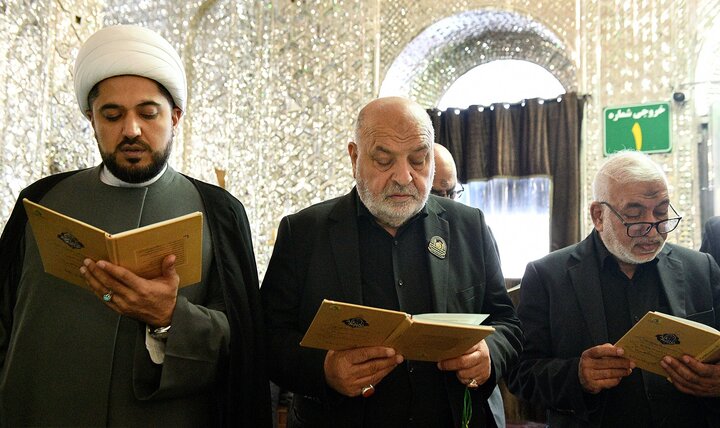 گزارش تصویری/ تشرف قائم مقام تولیت حرم امام حسین(ع) به حرم حضرت عبدالعظیم