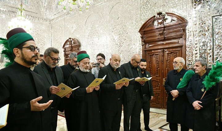 گزارش تصویری/ تشرف قائم مقام تولیت حرم امام حسین(ع) به حرم حضرت عبدالعظیم