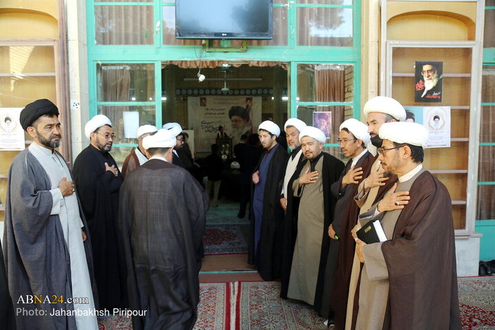 اجتماع علما و طلاب افغانستانی حوزه علمیه قم
